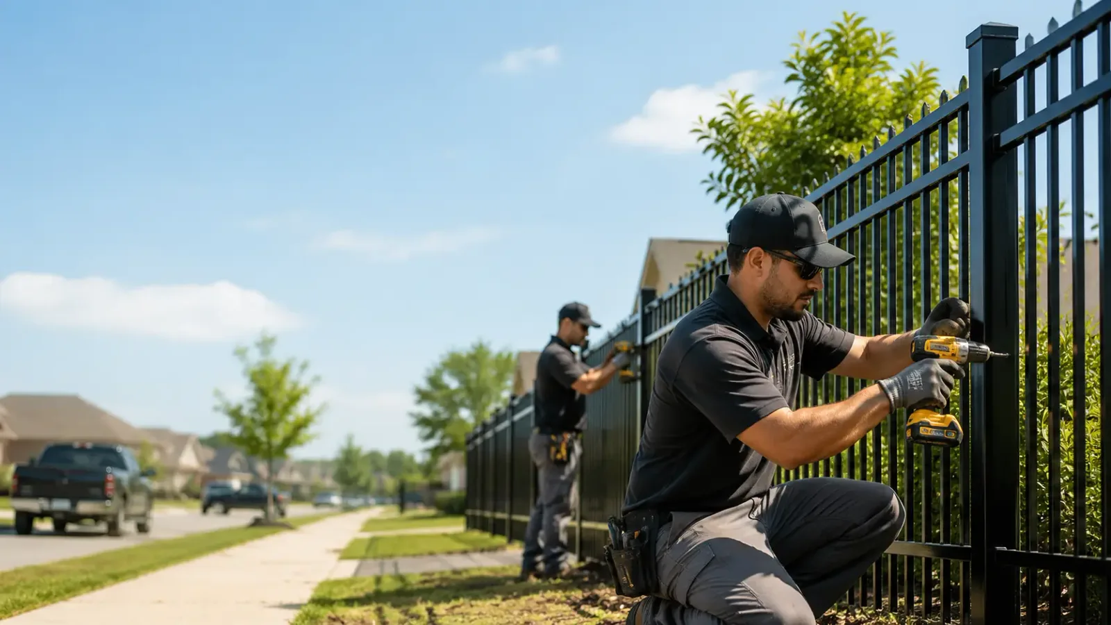 Metal Fence Installation in Rewey, WI